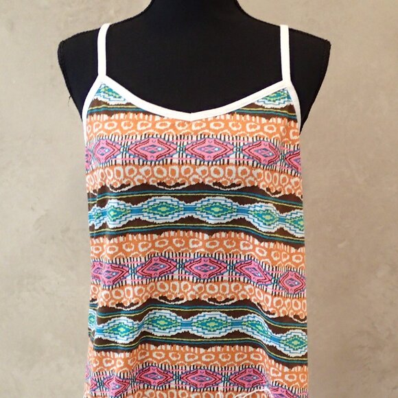 No Boundaries Tank Top Mutli Color Size  Large - Picture 1 of 4